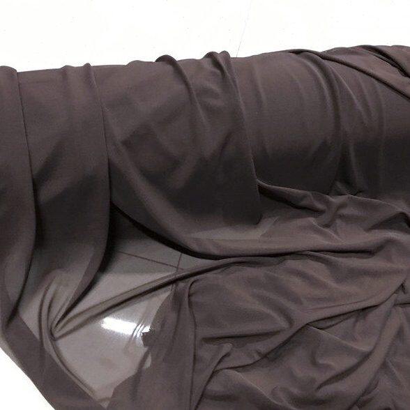 进口高档氨纶软网纱布料四面弹力透明网眼紧身打底衣服里内衬面料