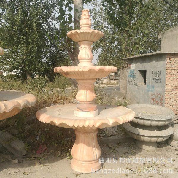 厂家石雕喷泉雕塑小区公园鱼池晚霞红流水喷泉水景观室外喷泉,家居饰品,石雕,淘宝优惠券,粉丝福利购,淘宝优惠卷