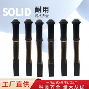 实木楼梯立柱室内护栏栏杆复式楼梯大柱烤漆橡胶木栏杆立柱