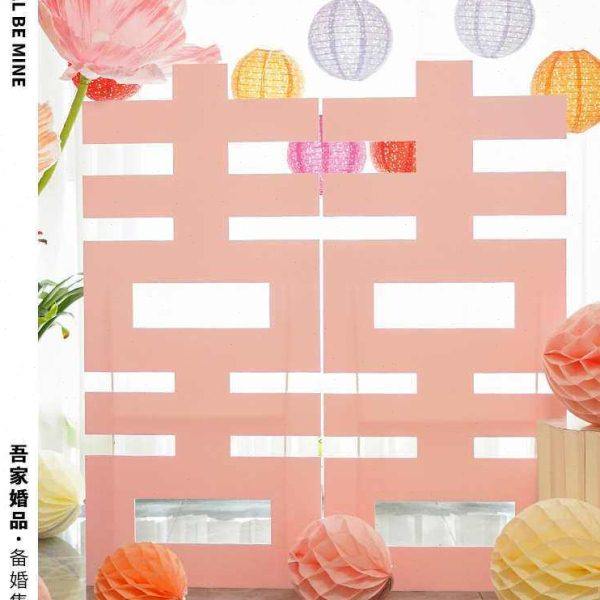新中式kt板迎宾牌纸花背景结婚订婚现场物品摆件背景板,节庆用品/礼品,装扮布置套餐,淘宝优惠券,粉丝福利购,淘宝优惠卷