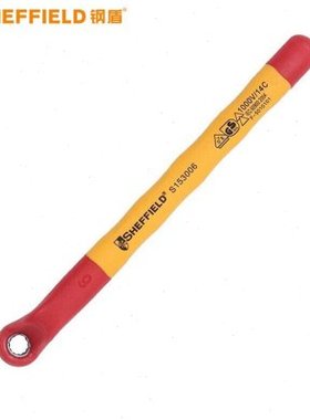 钢盾(SHEFFIELD)S153006-S153032 注塑型双色绝缘梅花扳手6-32mm