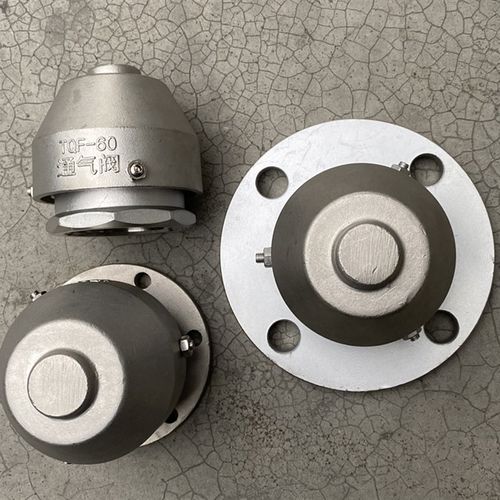 304不锈钢呼吸阀通气阀法兰空气阀螺纹2寸DN50油罐车空气阀YTQF-6