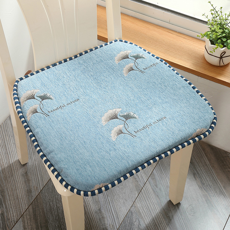 高档欧式餐椅垫加大m坐垫椅垫加厚家用饭店餐厅椅子垫冬防滑可拆