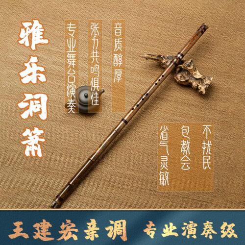 风雅宫王建宏【雅乐】专业演奏学习紫竹g/f调洞箫八孔洞萧