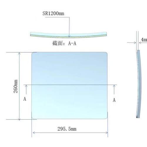 视多星拉远镜 镜片 6米拉远镜组 R1100镜片 远像6米 拉远 无变形