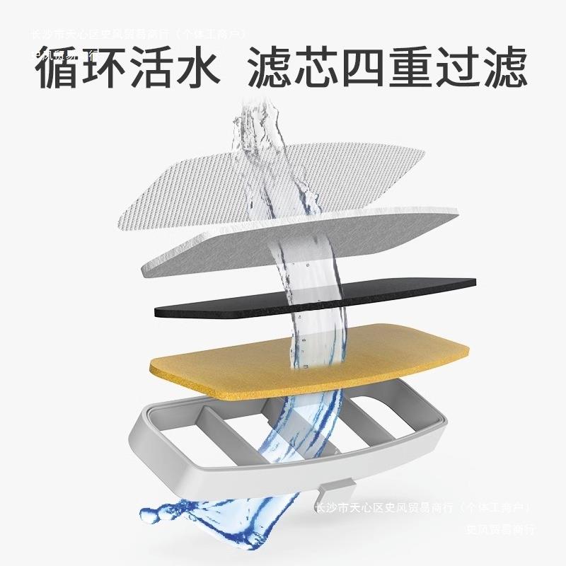 家智能宠物饮水机滤芯套装替换装水泵过滤组件导水软管