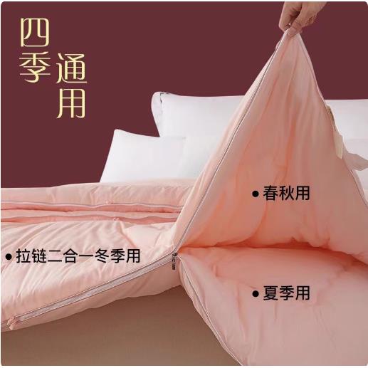 被子冬季厚款蚕蛹蛋白秋冬加厚10斤保暖双胎子母被四季通用被芯