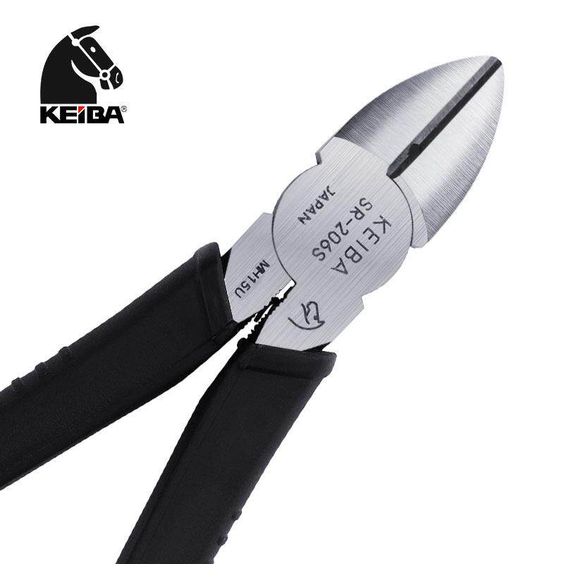 马牌SR-206斜嘴钳电工斜口钳钢丝剪偏口钳剥线合金轴环省力150mm