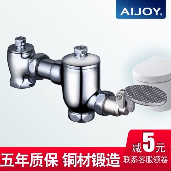 脚踏式冲水阀延时阀蹲坑卫生间便池蹲便器阀门厕所大便脚踩冲洗阀