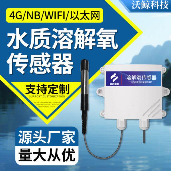 溶解氧检测仪4G水产养殖污水处理渔业水质溶氧仪水质溶解氧传感器