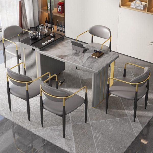 意式轻奢风岛台餐桌椅子酒店洽谈椅茶台现简约风组合茶桌喝茶椅,住宅家具,岛台,淘宝优惠券,粉丝福利购,淘宝优惠卷