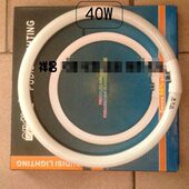 t5环形灯管22 40W圆形灯四针三基色环形灯管 55W 节能灯泡T6