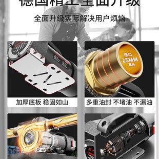 电动抽油泵12v24v220v柴油泵小型抽油机自吸泵抽水加油加油机