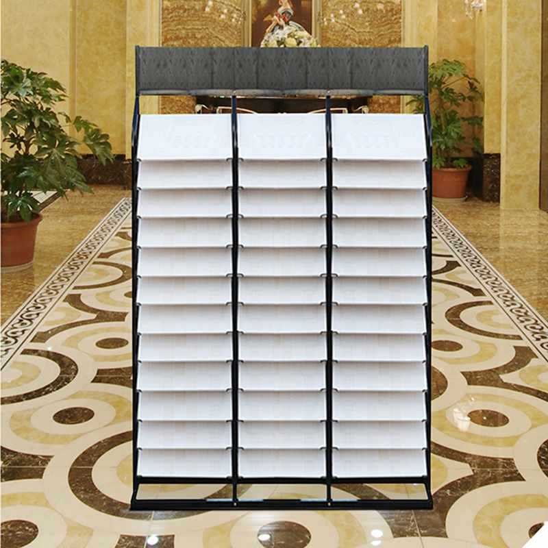 瓷砖展示架立式样品展示架300 600橱柜门色板展架铝扣板石材架子