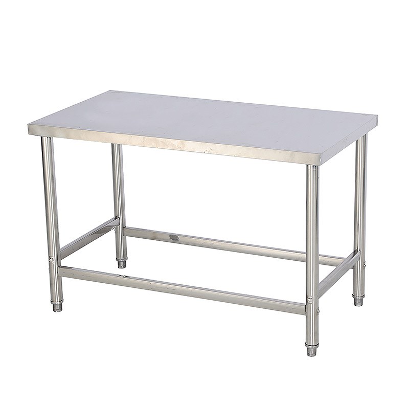 7K单层不锈钢工作台厨房操作台商用操作台桌子层架饭店打荷台单层