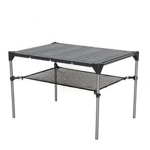 黑鹿几何折叠桌户外便携桌子轻量化铝合金桌登山徒步背包桌子便携