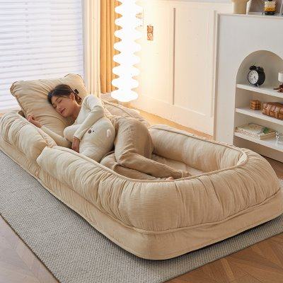 人类狗窝懒人沙发可躺可睡网红榻榻米折叠阳台卧室小沙发躺椅沙发,住宅家具,懒人沙发,淘宝优惠券,粉丝福利购,淘宝优惠卷