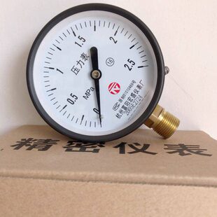 Y100储气罐空压机1.6MPa压力表水压表气压表16公斤富阳宏盛仪表厂