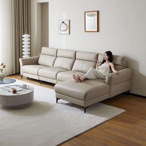 双虎轻奢真皮沙发头层牛皮客厅2024新款多功能零靠墙电动沙发905