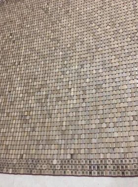 四川小叶桢楠木拆房老料凉席夏季红木凉席手工制作1.8米坐垫2米床