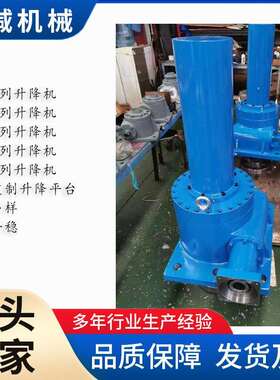 SWL100T螺旋丝杆升降机行程可加长 量大优惠 94铜蜗轮升降平台