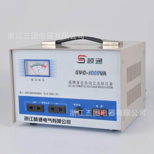指针稳压器svc-500/1000/1500KVA高精度全自动交流家用电脑稳压器