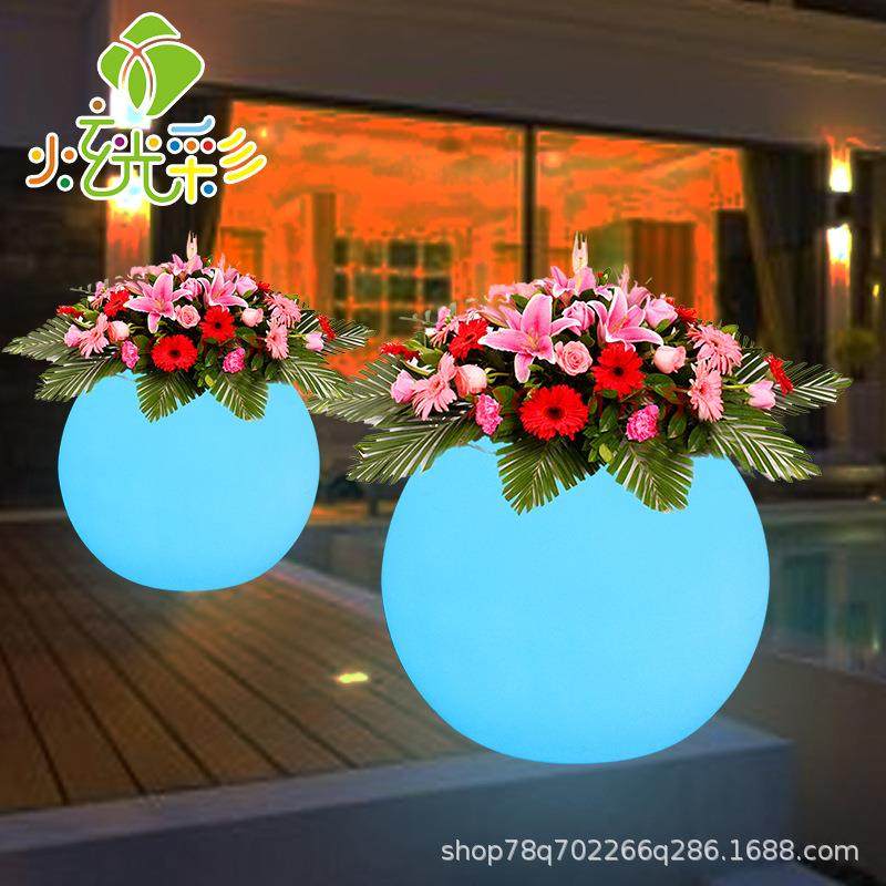 炫光彩矮胖加仑花盆塑料大口径加厚加仑盆LED发光滚塑花盆,玩具/童车/益智/积木/模型,毛绒/玩偶/公仔/布艺类玩具,淘宝优惠券,粉丝福利购,淘宝优惠卷