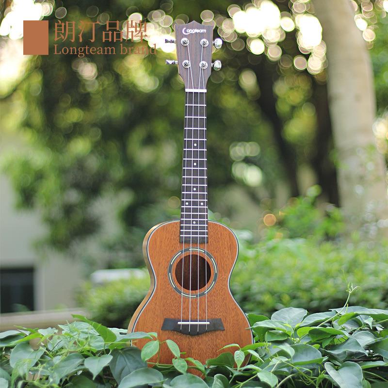 23 24寸桃花心面单尤克里里单板桃花芯乌克丽丽ukulele小吉他