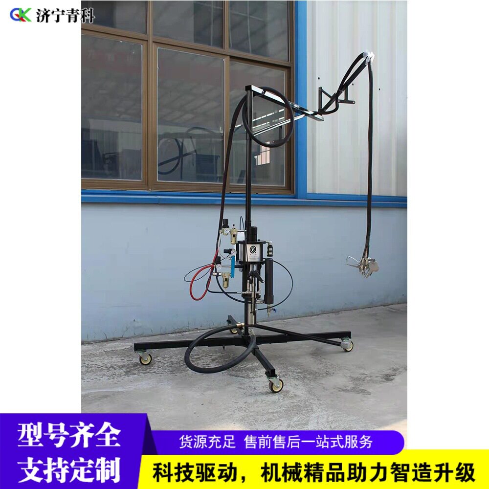 树脂纤维喷涂设备 玻璃纤维涂层成型机 外混型喷枪玻璃钢喷涂机