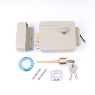 单头单元门锁电控锁 宿舍卧室大门防盗锁楼宇对讲门锁电锁