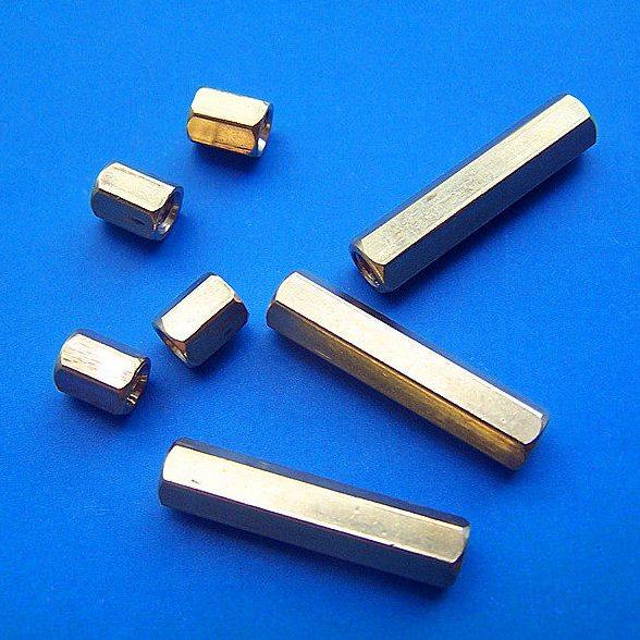 铜柱M3 双通六角铜柱M3*16/17/18/19/20/21/22/23/24/25 隔离柱,五金/工具,螺柱,淘宝优惠券,粉丝福利购,淘宝优惠卷