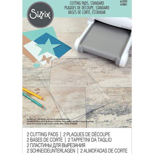 SIZZIX BIG SHOT 标准剪切板 垫板 替换装 一套两块板子655093