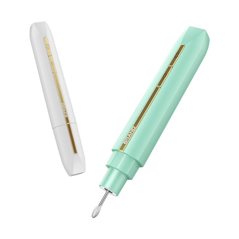 电动磨甲器美甲打磨机便携式修甲器工具手持灯充电打磨機美甲器