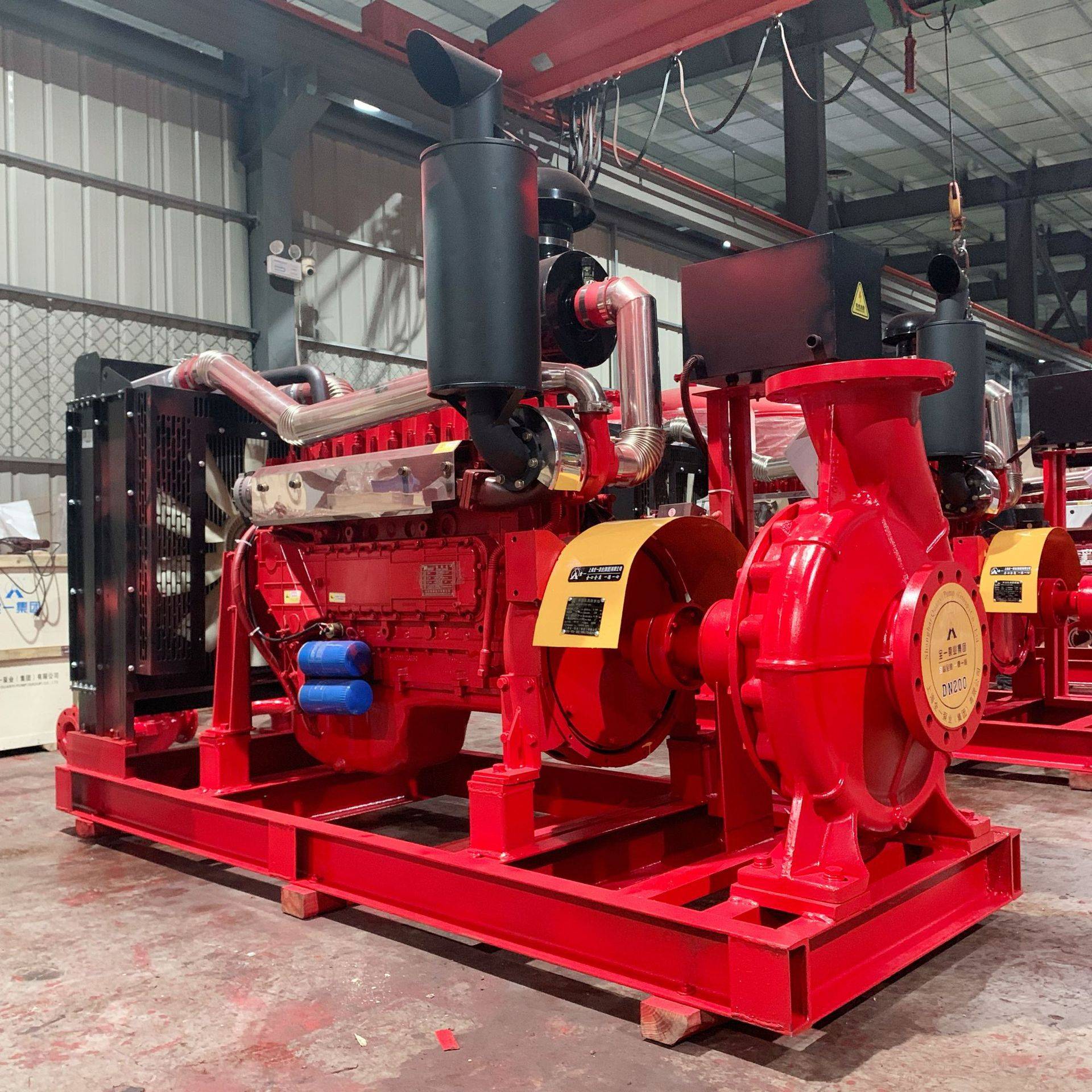 消防泵XBC柴油机消防泵组 室内柴油消防冷却水泵电动泡沫消防水泵