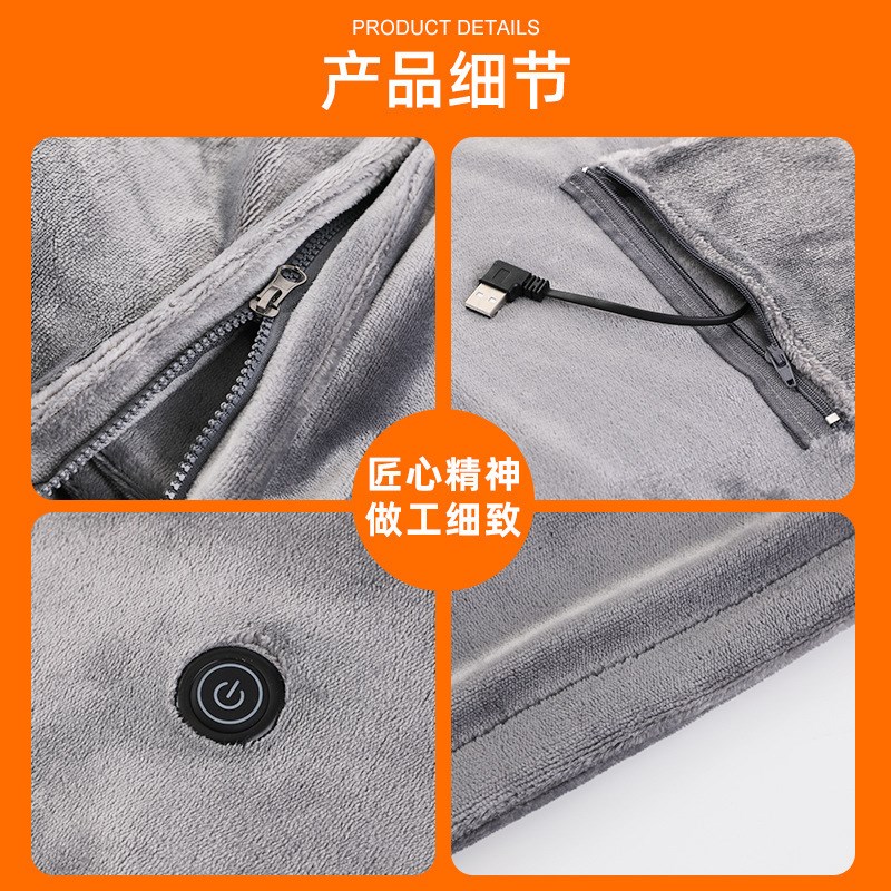 电褥子双人双控制器家用石墨烯发热毯usb加热毯低压电热毯理疗垫