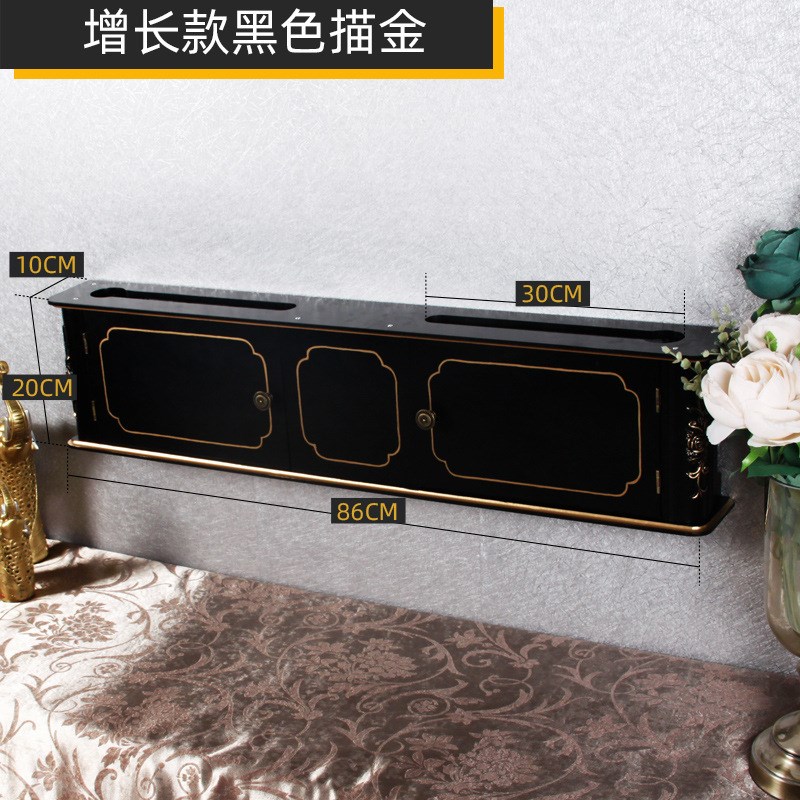 简单日子北欧式插座遮挡电线收纳盒路由器集线盒壁挂墙插排置物架