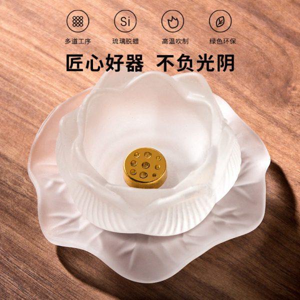线香插香炉熏香檀香炉家用室内莲花座香盘香座香插香托香薰炉雁冰,家居饰品,香薰炉,淘宝优惠券,粉丝福利购,淘宝优惠卷