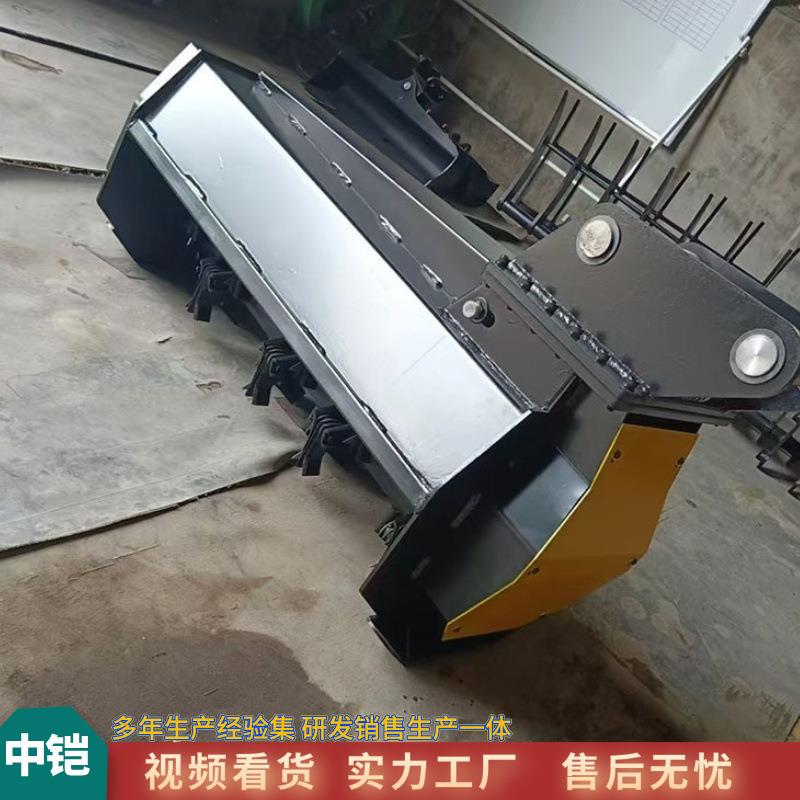 内蒙古液压挖机割草机 开荒用挖掘机割草机 挖机属具割草机
