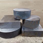 特硬铁砧铁台平铁方铁圆铁平砧金银加工垫铁砧子硬度保证打金工具