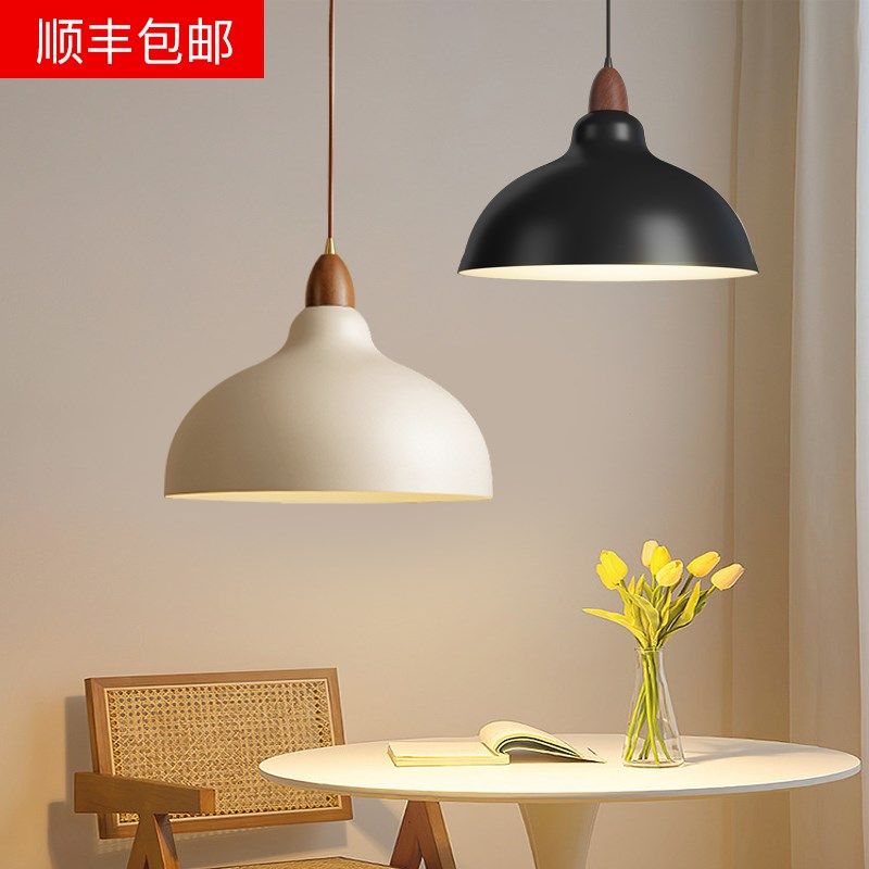 广东中山灯具餐厅吊灯吧台餐桌日式诧寂风2025新款原Y木民宿吊灯