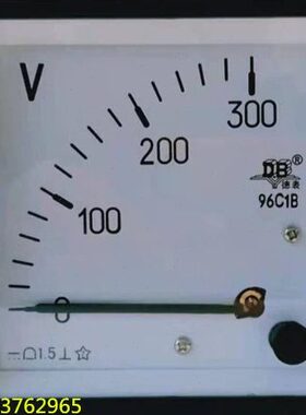 DB 德表 直流电压表96C1B-150V 50V 100V 300V 500V 广德庆电表