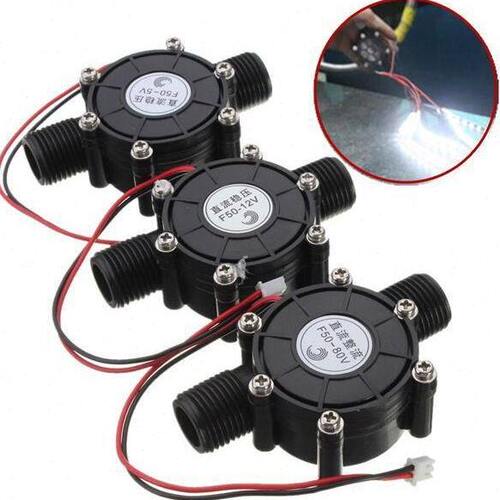 12V直流发电机家用小型迷你水流涡轮充电水轮机宿舍学生水力发电