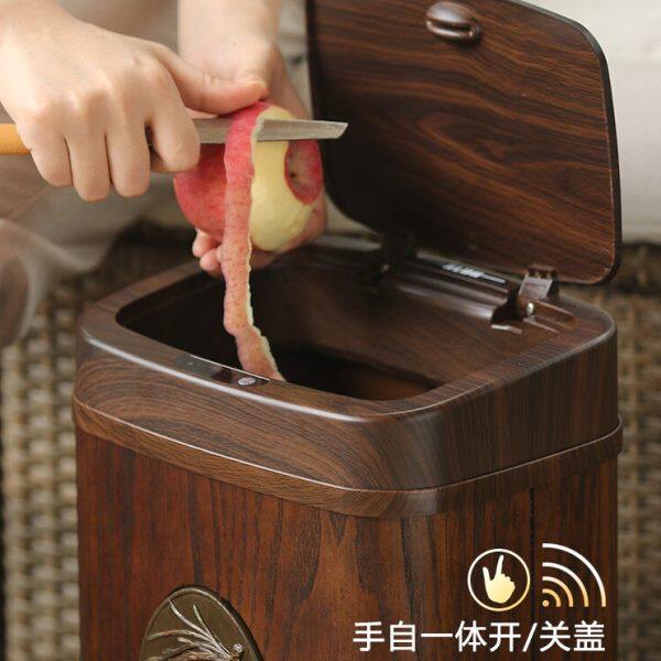 电动自动智能感应垃圾桶家用卫生间客厅轻奢高档大容量厨房专用