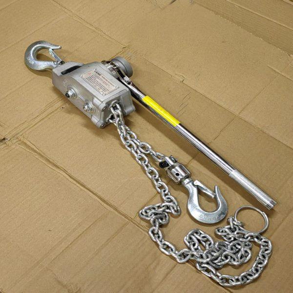 铝合金手扳葫芦电力链条式紧线器铝镁合金张力机日式拉紧器2吨3米,搬运/仓储/物流设备,起重葫芦,淘宝优惠券,粉丝福利购,淘宝优惠卷