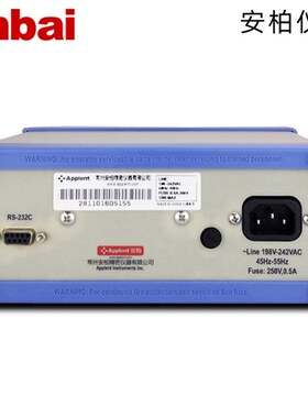 安柏AT2811数字电桥LCR参数自动选择0.25%精度内置比较器四挡频率