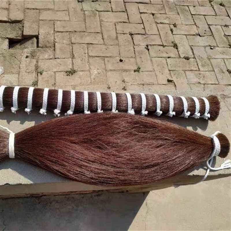 棕色马尾毛,自然棕色马毛