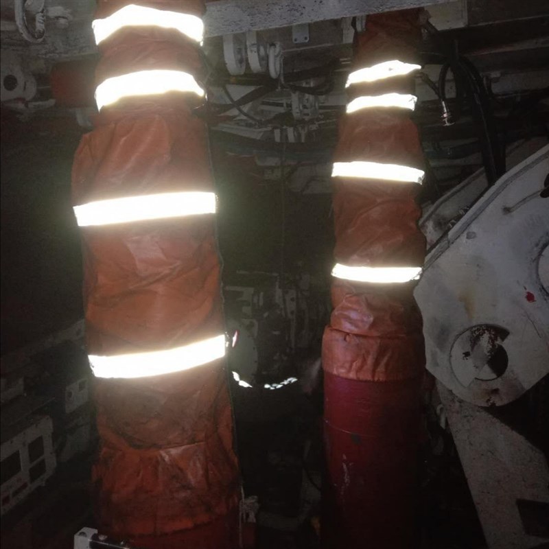 450*3500防尘防油液压支架保护套  柱衣保护套  大立柱护套