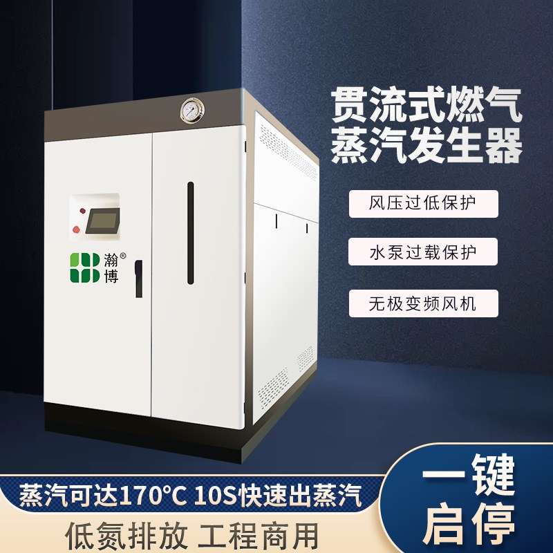 全自动燃气蒸汽发生器洗涤熨烫酿酒0.3-1吨冷凝低氮蒸汽锅炉