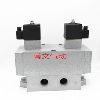 二位五通老型电控滑阀K25D2-20 换向电磁DN20 六分螺纹