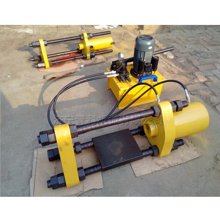 挖掘机链条拆装工具 120T液压型履带销轴拆卸器 便携式履带压链机
